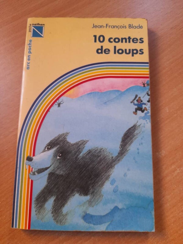 10 contes de loups - Jean-françois Blade - Nathan arc en poche - 1986 à partir de 7 ans