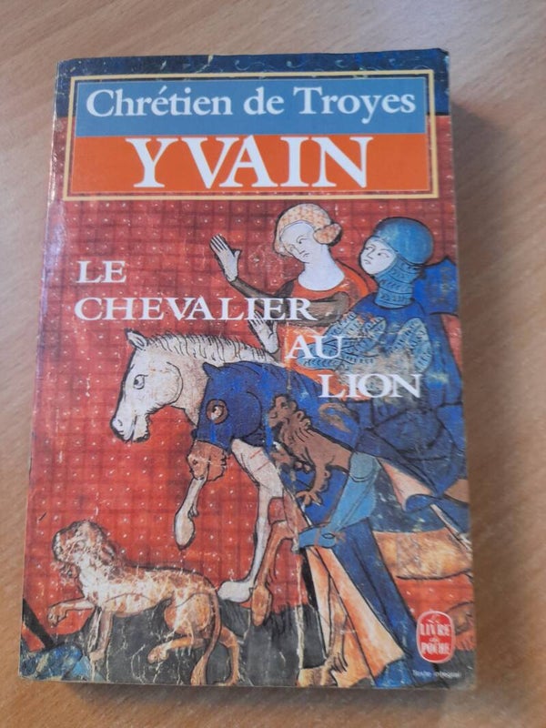 Yvain le chevalier au lion - Chrétien de Troyes - Le livre de poche  -1990