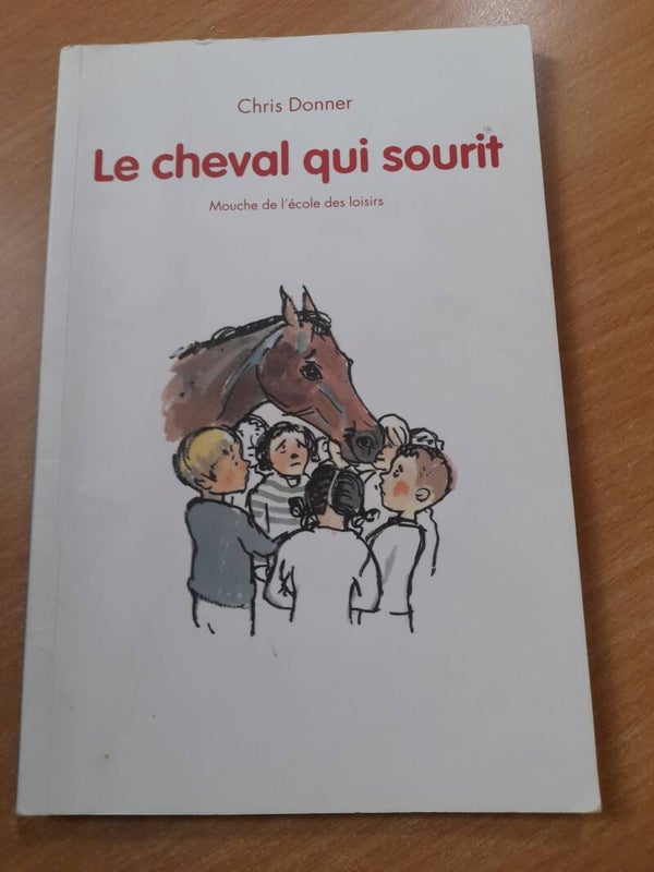 Le cheval qui sourit - Chris Donner - Mouche de l'école des loisirs- 2008