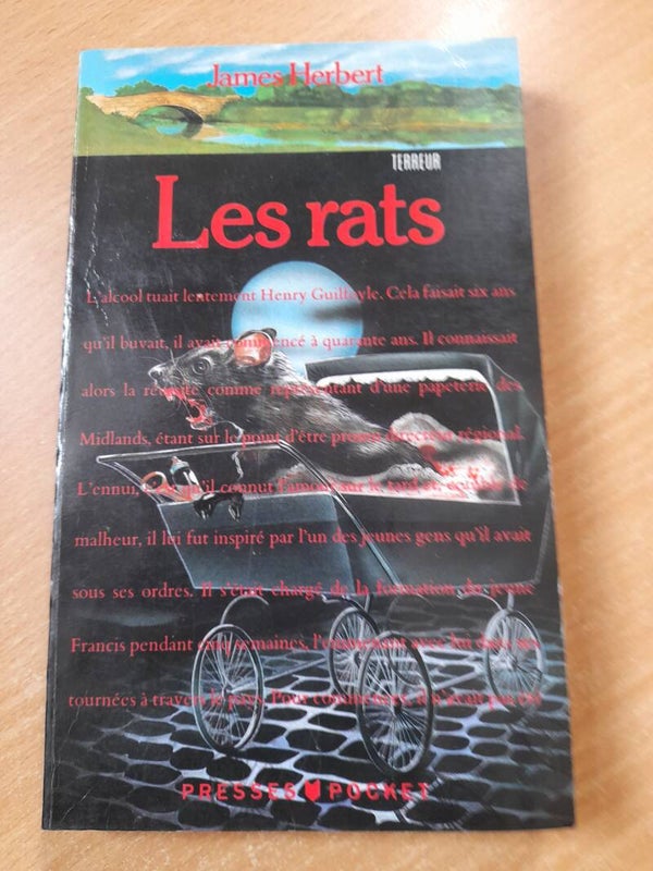 Les rats  - James Herbert -  Presses Pocket -1989