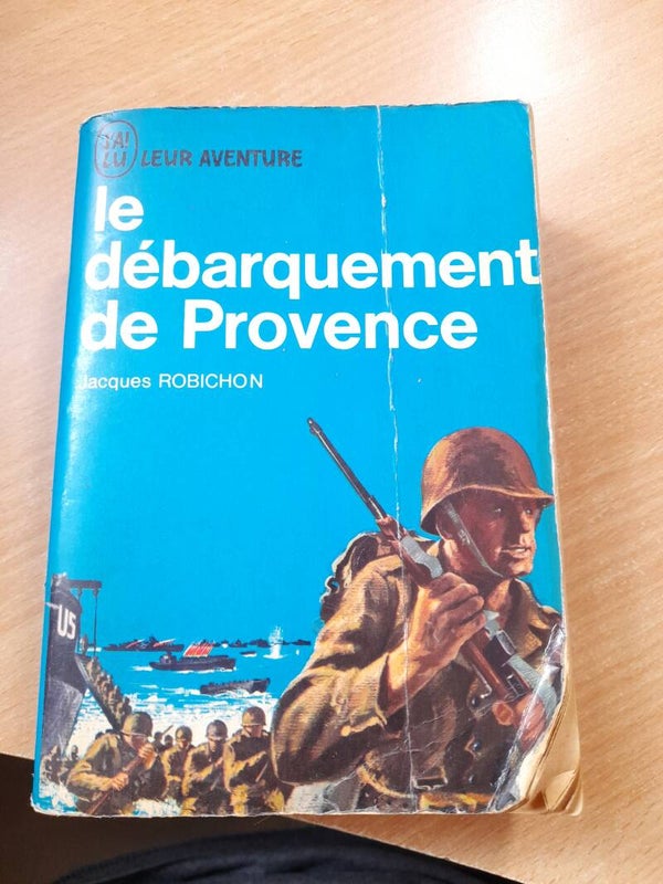 Le débarquement de provence - Jacques Robichon - j'ai lu aventure- 1966