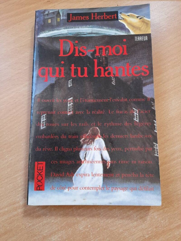 Dis moi qui tu hantes - James Herbert -  Pocket -1992
