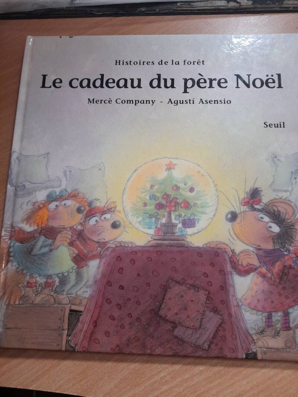 Histoires de la forêt : Le cadeau du père noël - Mercè Company et Agusti Asension  - Seuil -1991 Espagne-