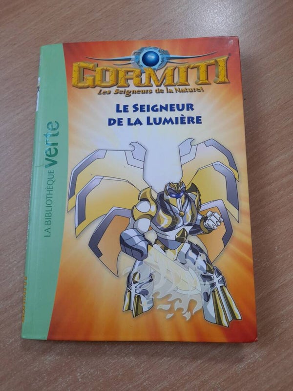 Gormiti les seigneurs de la nature ! T6 : Le seigneur de la lumière - Bibliothèque verte -2011 6 à 8 ans