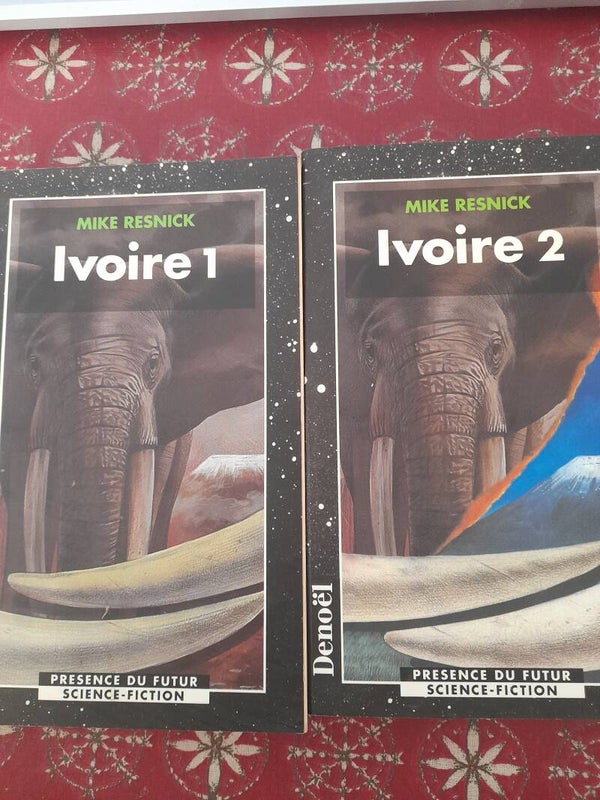 Ivoire 1 et 2 - Mike Resnick - Denoël Présence du futur - 1998