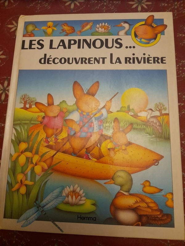 Les lapinous... découvrent la rivière - Sylvia Rainaud et Joëlle Barnabé -Hemma -