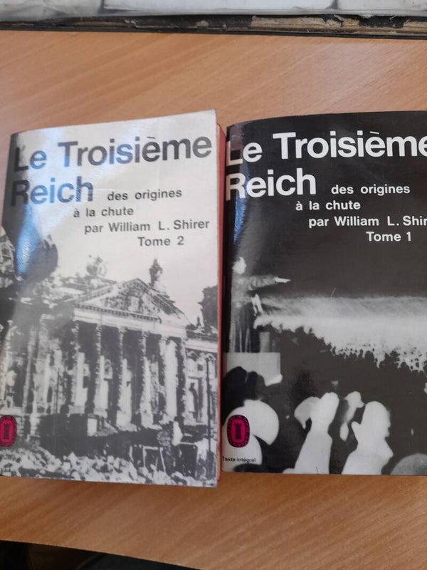 Le troisième reich des origines à la chute T1  et T2 - William L. Shirer - Le livre de poche -1968