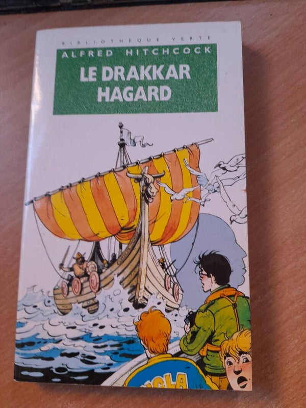 Le drakkar hagard - Alfred Hitchcock - Bibliothèque verte -1995