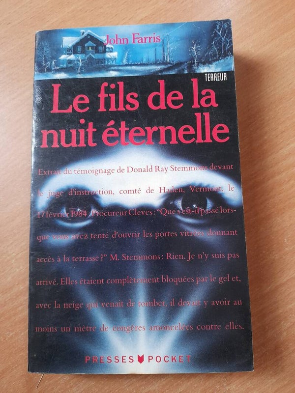 Le fils de la nuit éternelle - John Farris- Presses Pocket- 1989