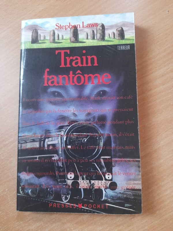 Train fantôme- Stephen Laws - Presses Pocket- 1989