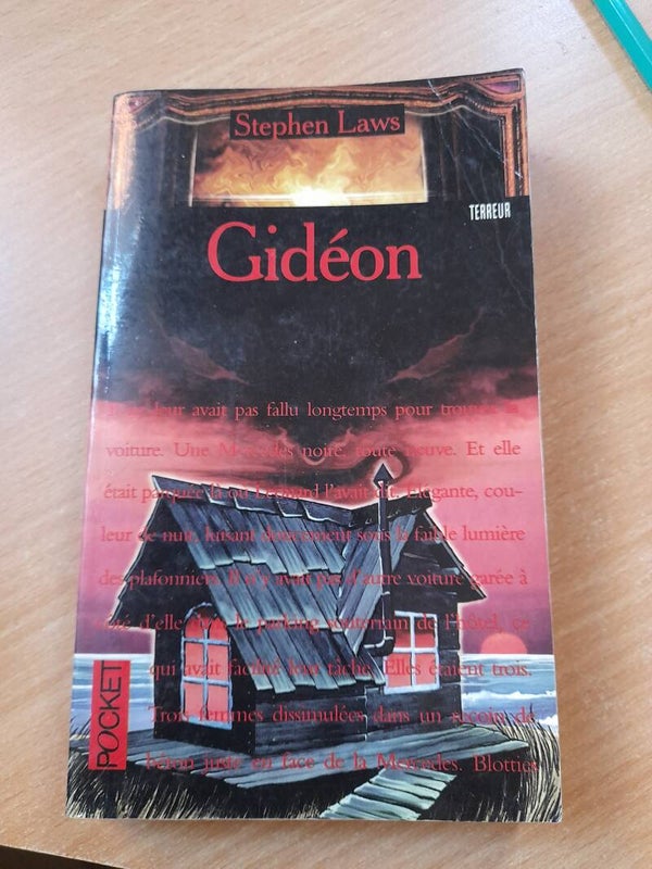 Gideon -  Stephen Laws - Pocket- 1996
