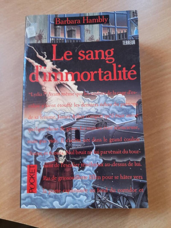 Le sang d'immortalité- Barbara Hambly - pocket - 1994