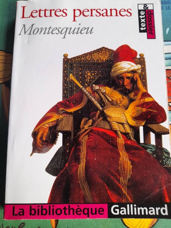 Les lettres persanes - Montesquieu - gallimard - 1999 1998
