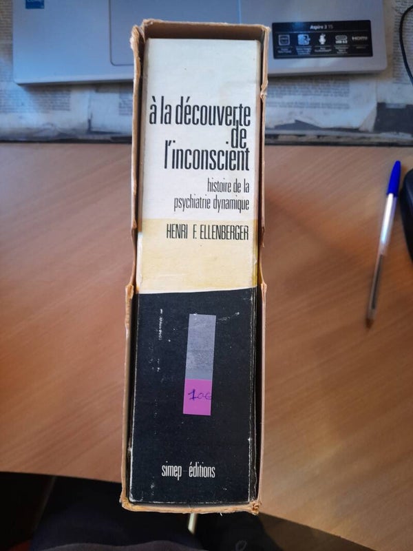 A la découverte de l'inconscient -  Henri F. Ellenberger -Simep éditons - 1974