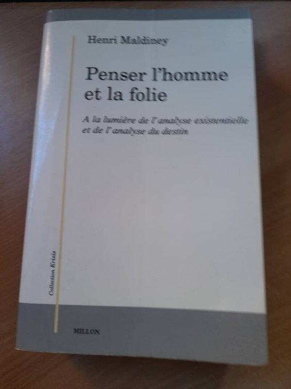 Penser l'homme et la folie - Henri Maldiney - Millon collection Krisis - 1991