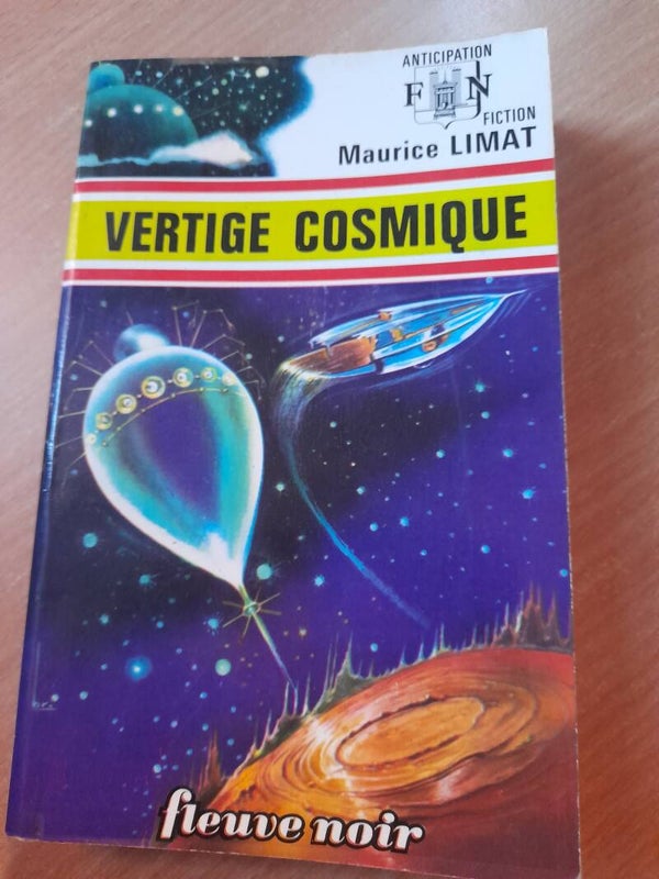 Vertige cosmique - Maurice Limat - Fleuve noir anticipation - 1974
