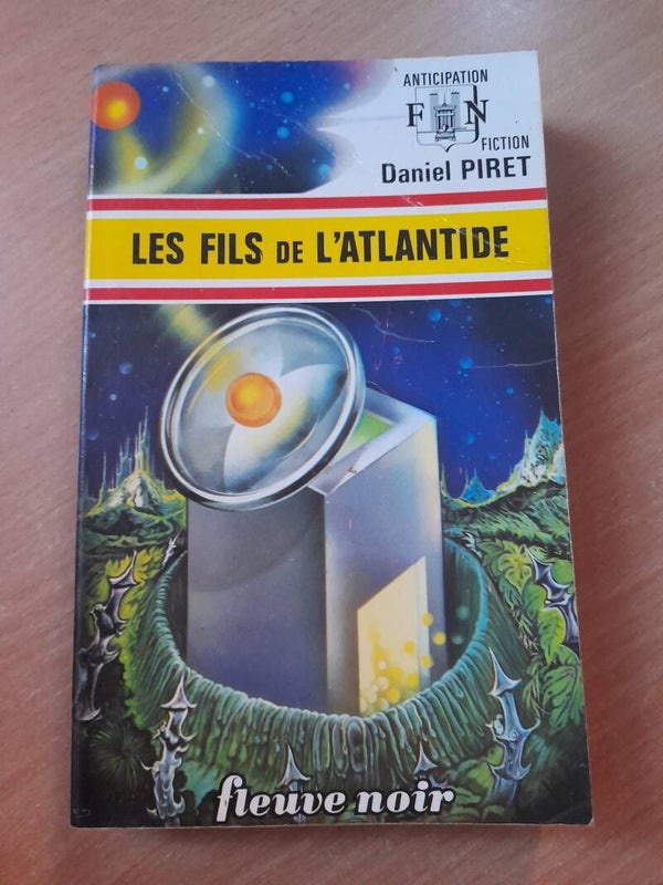 Les fils de l Atlantide - Daniel Piret - fleuve noir anticipation- 1974