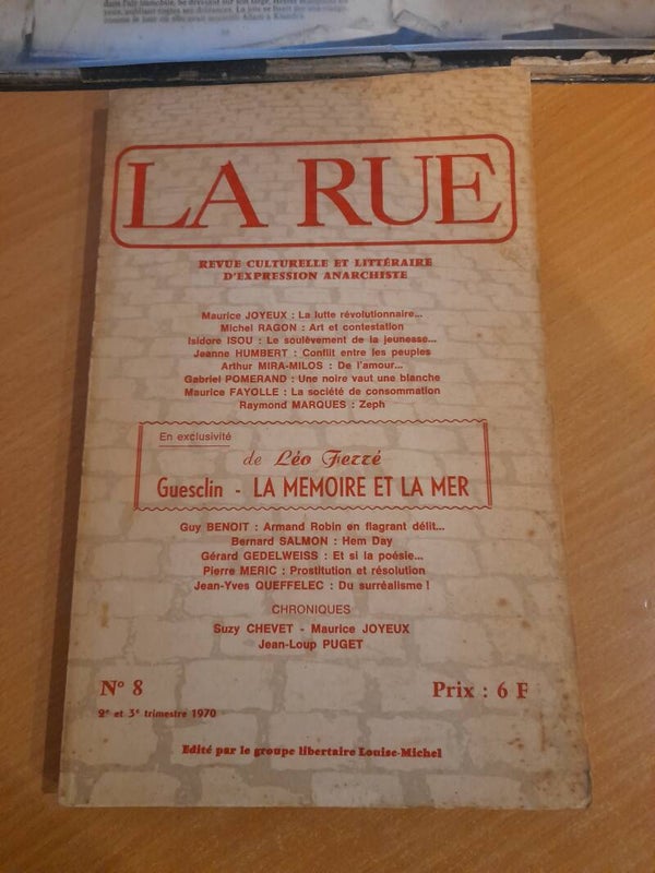 La rue N°8 - 1970