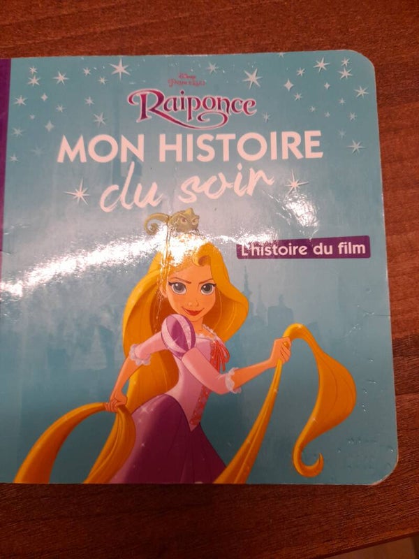 Raiponce mon histoire du soir : l'histoire du film - Disney princesses -2017