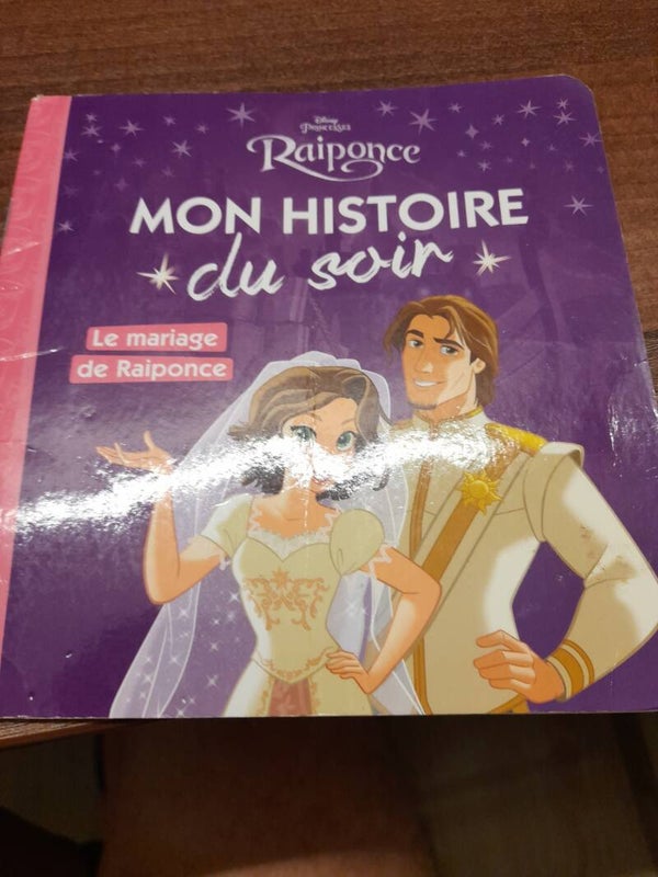 Raiponce mon histoire du soir : le mariage de raiponce - Disney princesses -2017