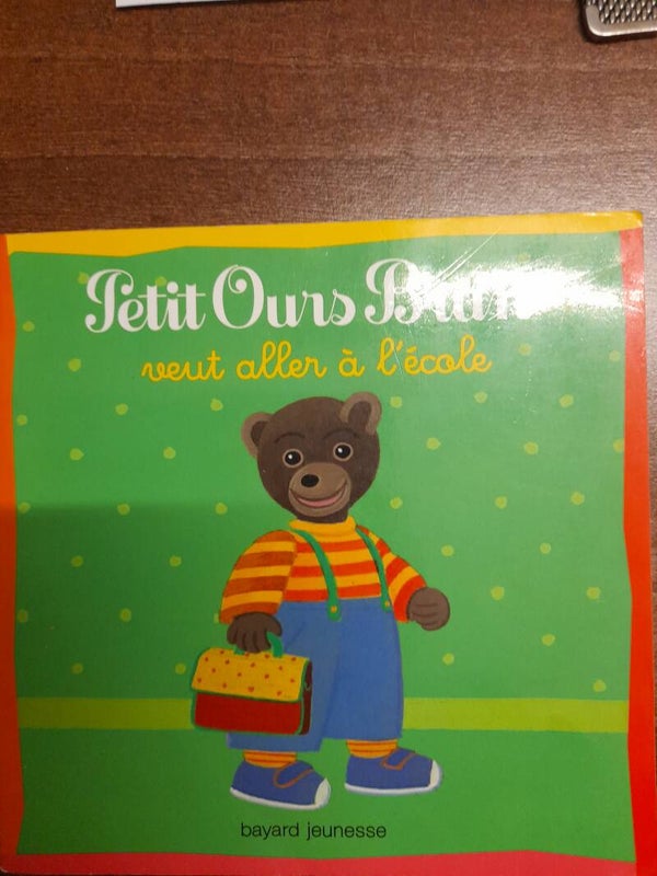 Petit ours brun veut aller à l'école - Bayard poche - Popi pomme d'api -2006 de 2 à 6 ans