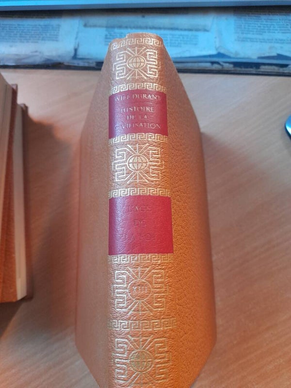 Histoire de la civilisation XIII : L'apogée du Christianisme II - Will Durant -  cercle du Bibliophile  -1963