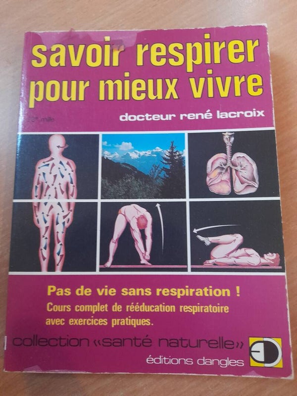 Savoir respirer pour mieux vivre - docteur René Lacroix - Dangles - 1978