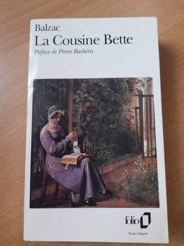 La cousine Bette- Honoré de Balzac -folio- 1993