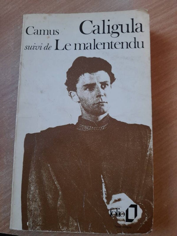 Caligula  suivi de le malentendu - Albert Camus - Folio- 1986