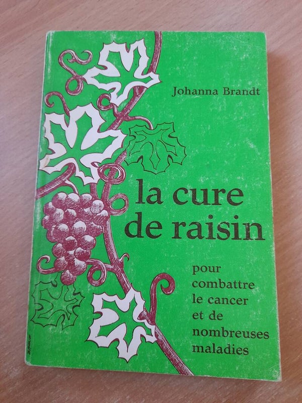 La cure de raisin - Johanna Brandt - Dervy livres -