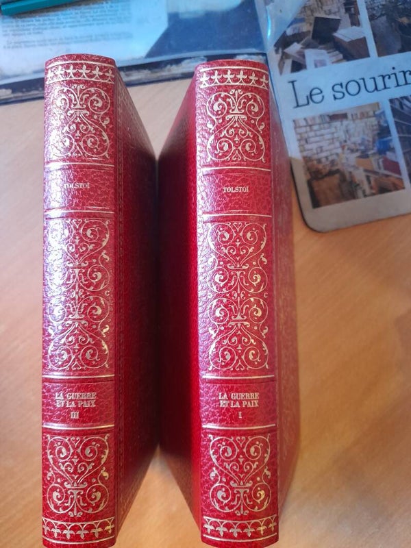 La guerre et la paix T1 et T3  - Léon Tolstoï - Cercle du bibliophile -