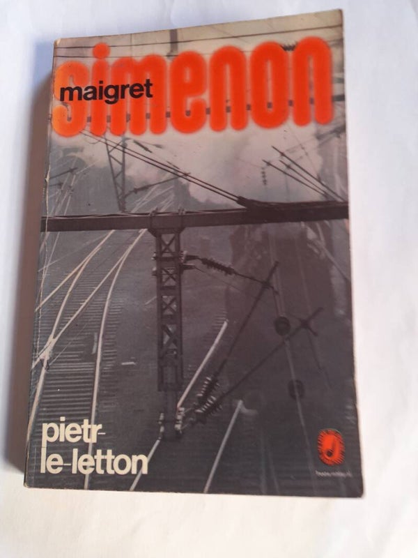 Pietr le letton - George Simenon - Le livre de poche -1970