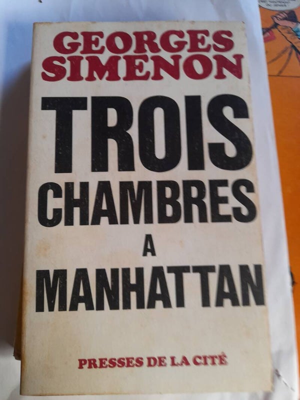 trois chambres à Manhattan- George Simenon - Presses de la cité - 1969