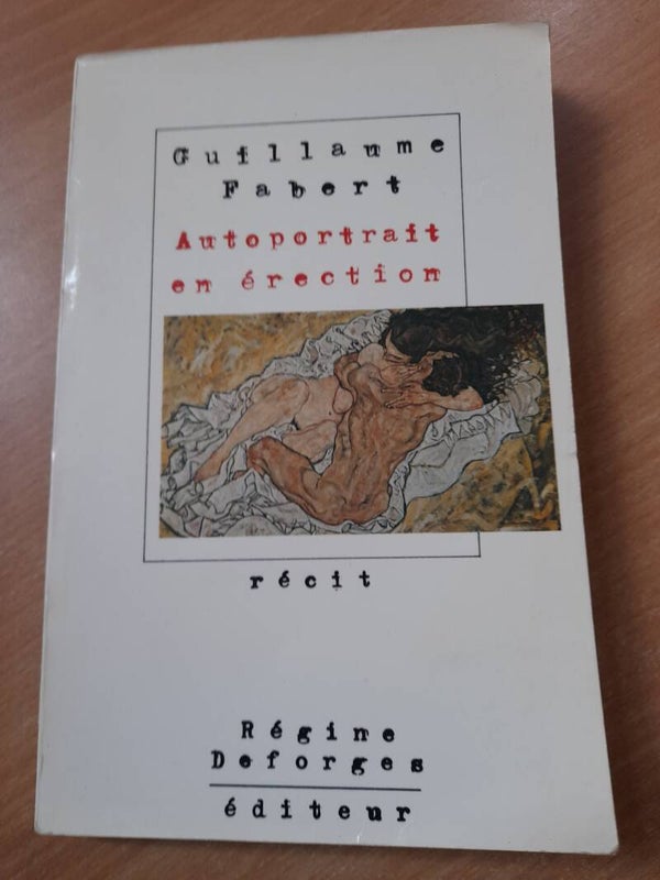 autoportrait en érection - guillaume Fabert - Régine Desforges - 1989