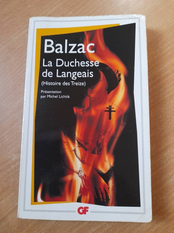 La duchesse de langeais - Honoré de Balzac - GF Flammarion - 2008