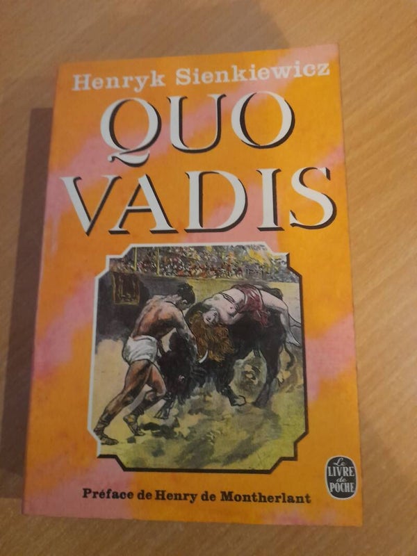 Quo Vadis - Henryk Sienkiewicz - Le livre de poche- 1971  Pologne