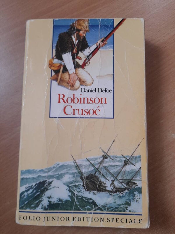 Robinson Crusoé - Daniel Defoë -  folio junior édition spéciale  -1991