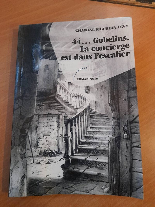 44...Gobelins. la concierge est dans l'escalier - chantal Figueira Lévy - Les encres -2013