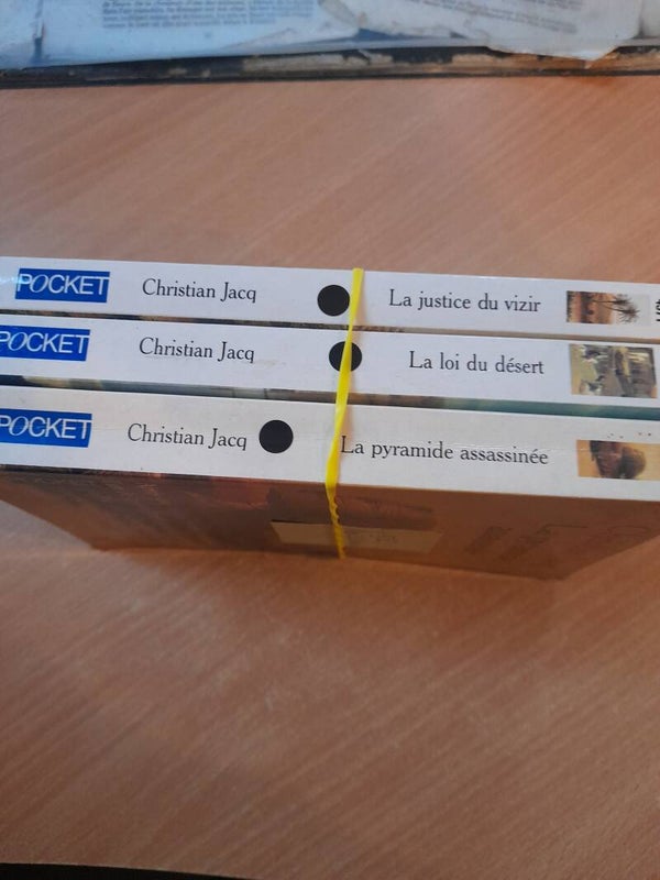 Le juge d'egypte ; trilogie - Christian Jacq - Pocket - 2010