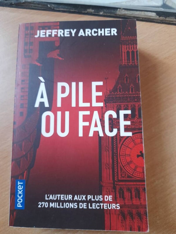 A pile ou face -Jeffrey Archer - pocket -2020
