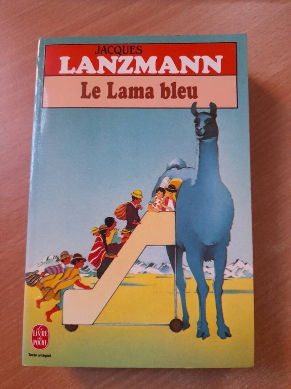 Le lama bleu- Jacques Lanzmann - Le livre de poche  - 1984