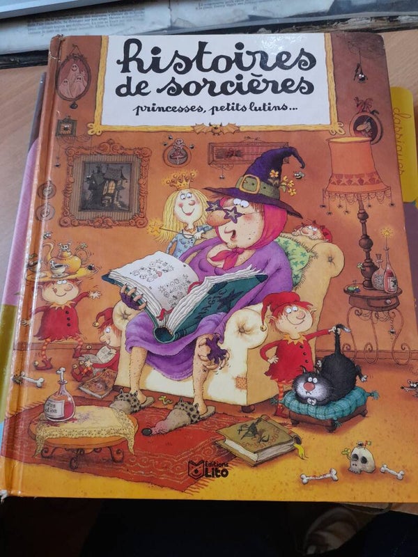 Histoires de sorcières, princesses, petits lutins...  - éditions Lito -1997