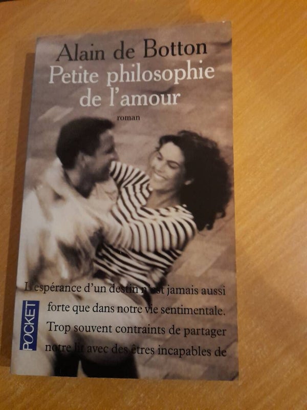 Petite philosophe de l'amour  - Alain de Botton - Pocket -1997