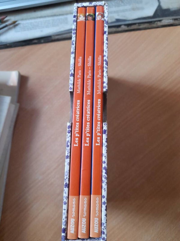 Les P'tites créatrices coffret 3 livres - Mathilde Paris et Shiilia - Auzou - 2015