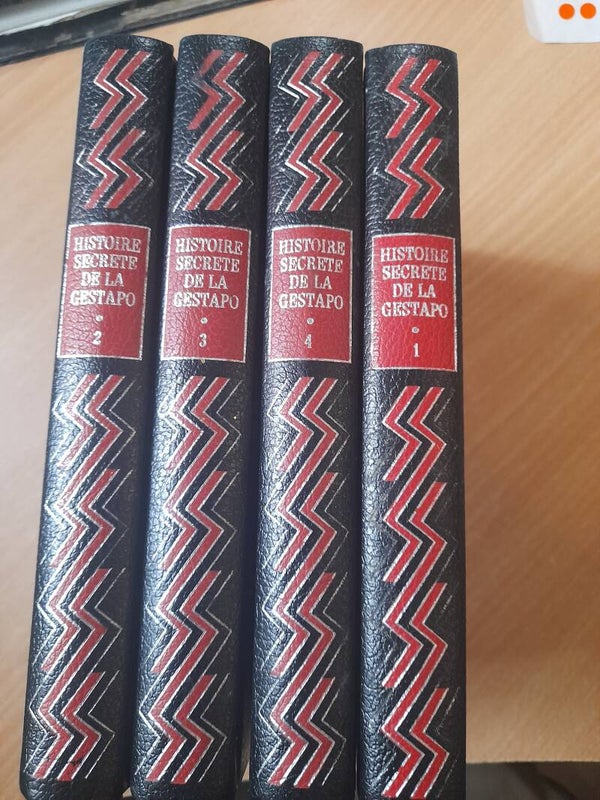 Histoire secrète de la Gestapo 4 volumes -  Famot - 1980