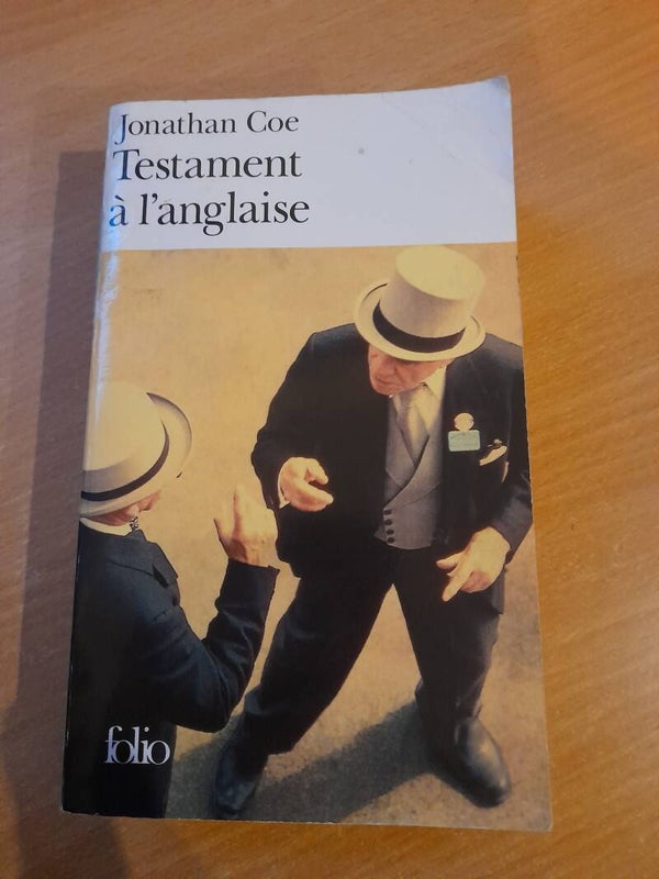 Testament à l'anglaise - Jonathan Coe  - Folio  - 2007  angleterre