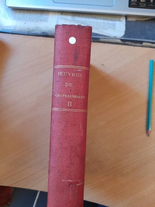 œuvres de Chateaubriand tome  8- René Chateaubriand- Garnier frères -