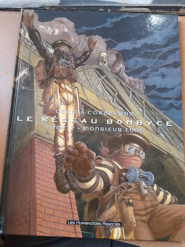 Le réseau Bombyce T2 : Monsieur Lune -  Cécil et  Corbeyra - humanoïde associés - 2002