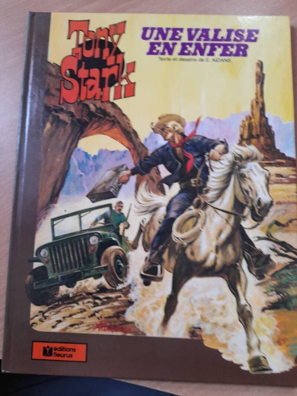 Tony Stark : une valise en enfer- Édouard Aidans- fleurus - 1979