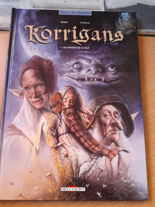 Korrigans T1 : Les enfants de la nuit - thomas Mosdi et Civiello - Delcourt - 2000